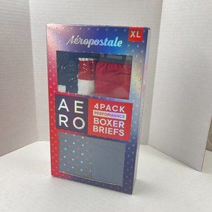 Aeropostale 4-Pk Performance Boxer Briefs in XL